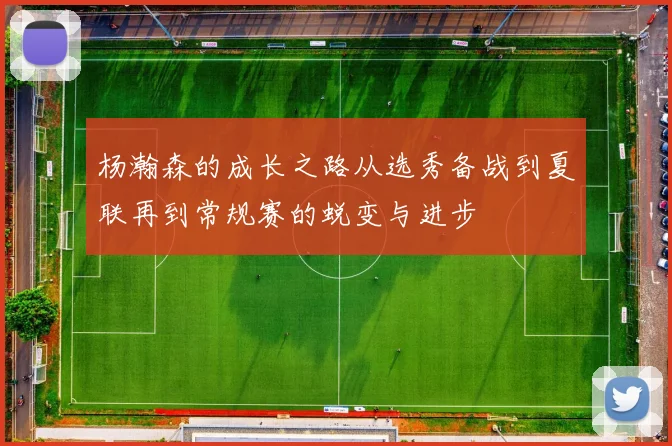 杨瀚森的成长之路从选秀备战到夏联再到常规赛的蜕变与进步